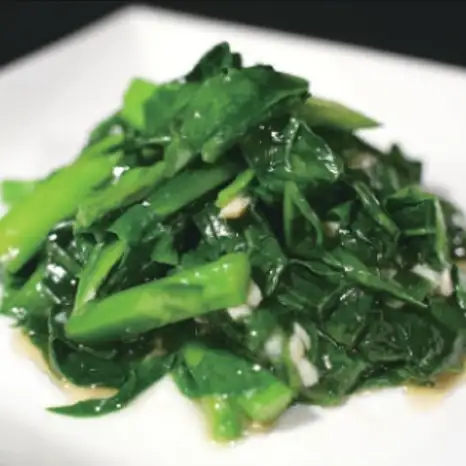 揚げニンニクと野菜ガーリック炒め