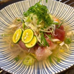 【〆】鯛出汁 十割蕎麦（冷）