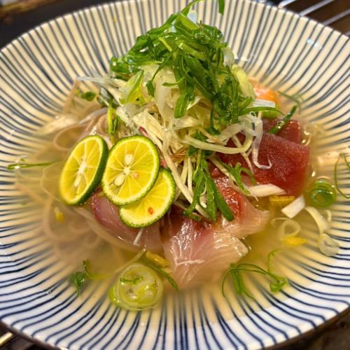 【〆】鯛出汁 十割蕎麦（冷）