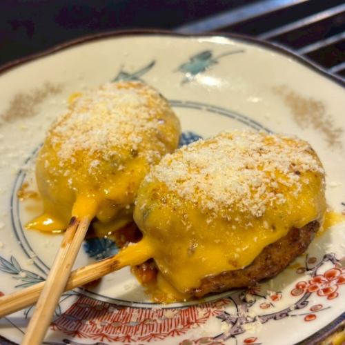 [烤串] 起司肉丸