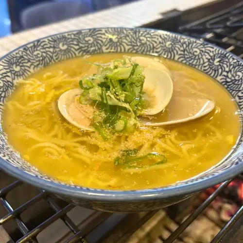 Clam broth ramen