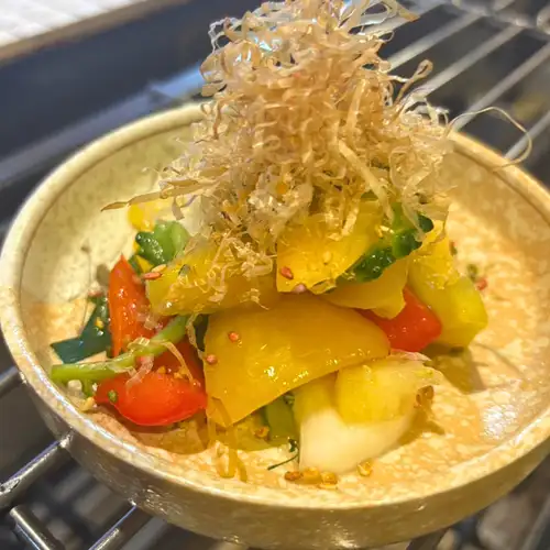 Pickled local vegetables from Osaka