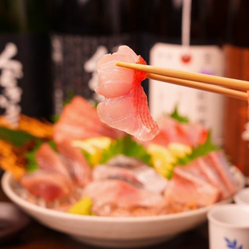 新鮮なお魚と日本酒で♪