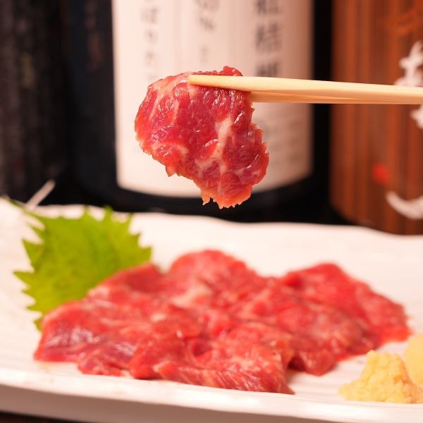 絶品馬刺し