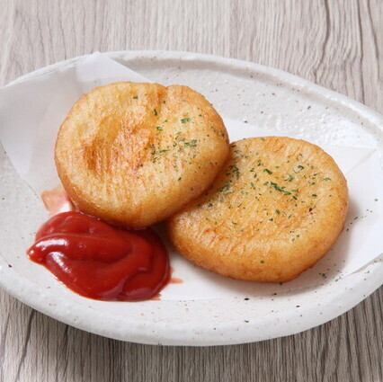 ナンコツカラアゲ/ポテモチチーズ