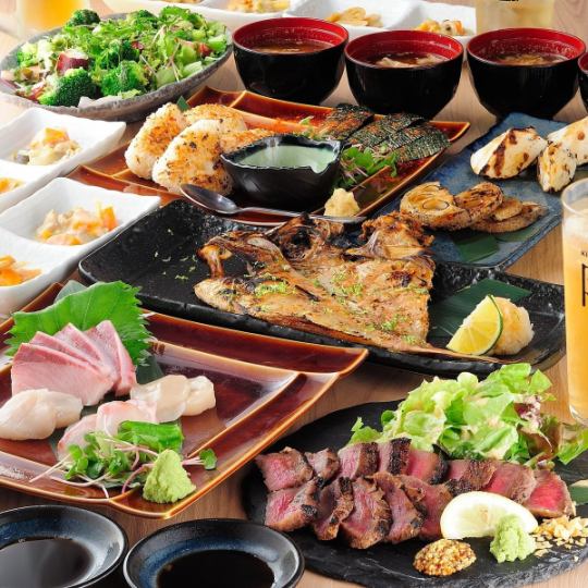 [Great for year-end parties and New Year parties] Includes 8 dishes and all-you-can-drink! Uwabami course 5,500 yen (tax included)