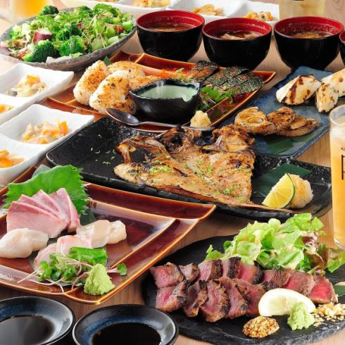 A total of 8 courses with 3 hours of all-you-can-drink available for 5,500 yen (tax included)