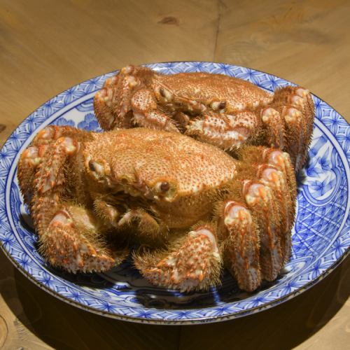 名物★ふわふわ毛蟹ボイル