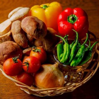 季節の野菜盛り