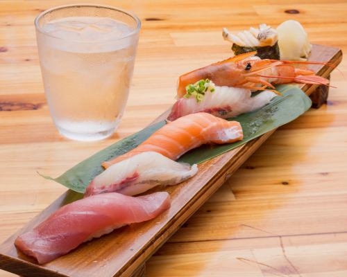 Omakase seafood nigiri sushi 8 pieces
