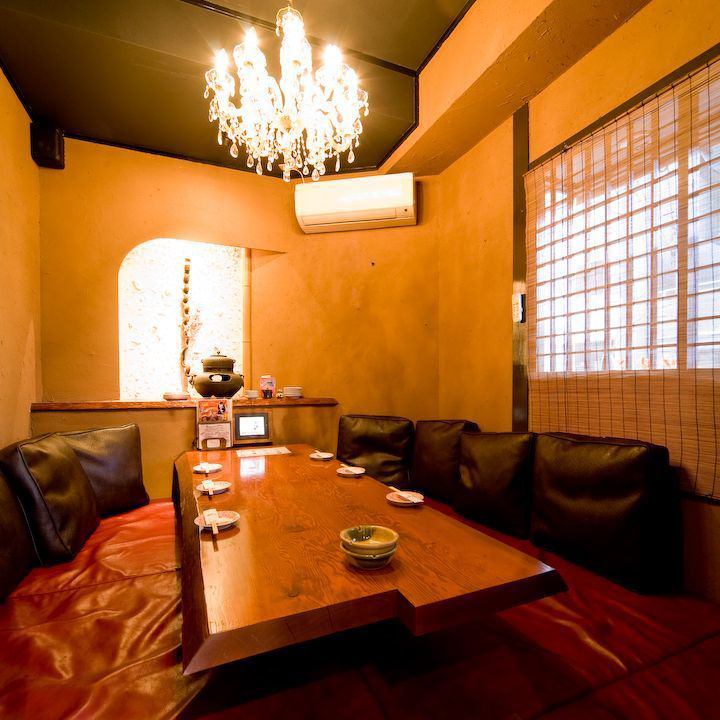A space where you can relax and relax without worrying about your surroundings ♪ If you want a private room, try Imonchu.