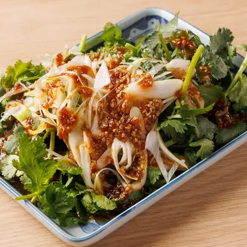 Addictive cilantro salad
