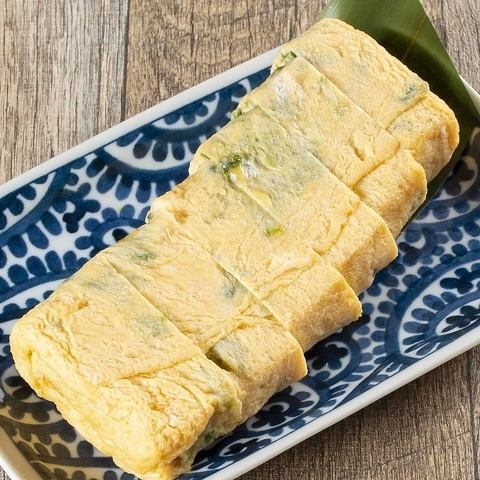 Aosa seaweed rolled omelet