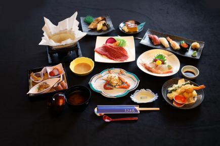 Kurenai - 9 dishes in total - Kaiseki cuisine