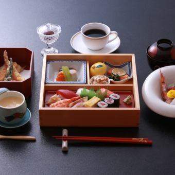 Take ≪7 dishes in total≫ Shokado cuisine