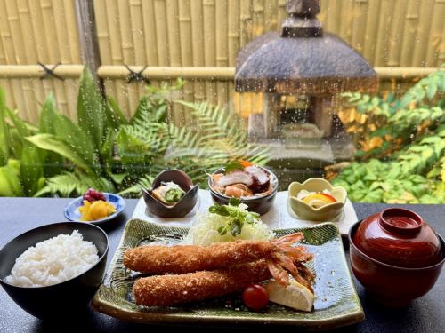 エビフライ御膳
