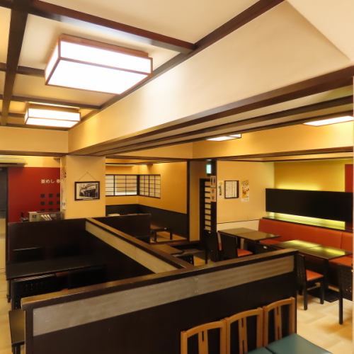 ◆落ち着いた雰囲気のお席