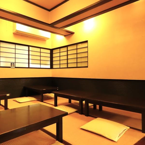 【1・2階座敷】1・2階の座敷席はお子様連れやゆっくりされたい方など、2名～15名位までのご用意ができます。