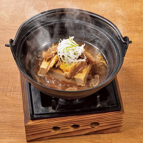Hot beef tendon stew with tofu