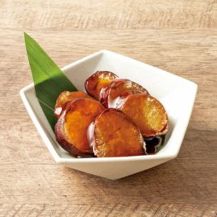 紅はるかのガリガリ揚げみたらし風
