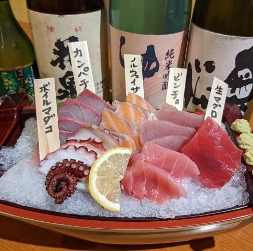 鮮魚と地酒