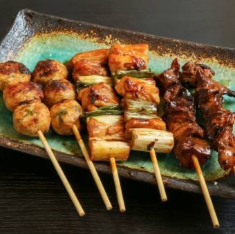 焼き鳥盛り合わせ食べ放題