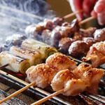 素材にこだわる焼き鳥