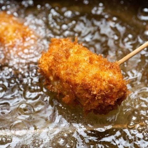 本格串揚げ9種食べ放題！