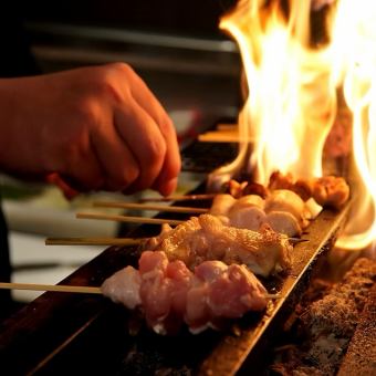 ア【2.5時間飲み放題付】焼き鳥・もつ鍋など全25品食べ放題【OPEN限定価格◎3500円→2500円】