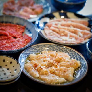 鮮度抜群◎自家製の専用タレでいただくホルモンが人気♪