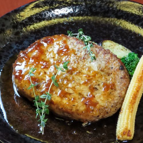 手作り合挽ハンバーグ