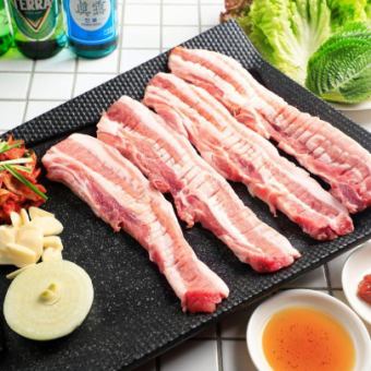 [Same-day reservations welcome, 2-hour all-you-can-drink plan] Very popular raw samgyeopsal course