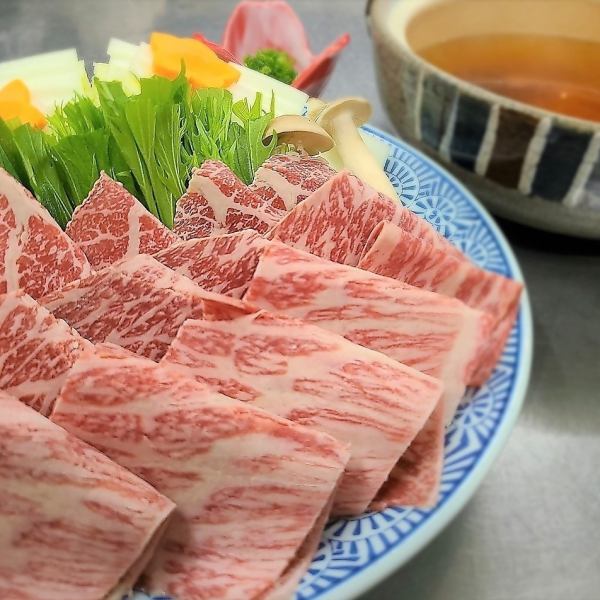 【当店自慢！】寒い季節に◎京都産お肉「平井牛」のお鍋！