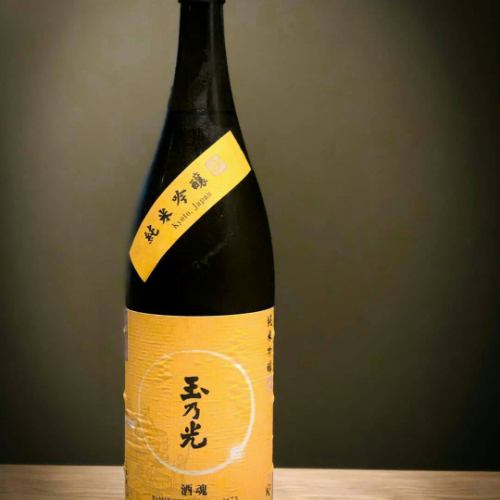The sake of Kyoto Fushimi and Tamanomitsu is our specialty!