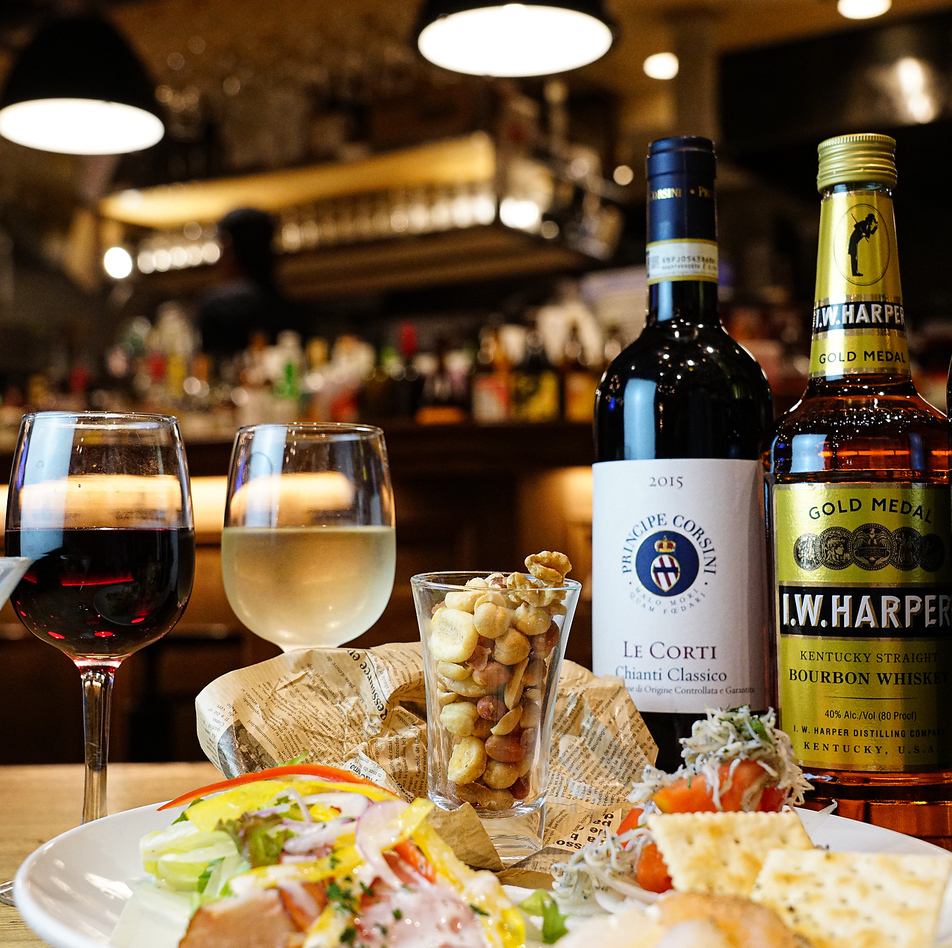 Feel free to take advantage of our all-you-can-drink option!
