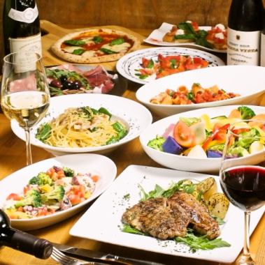 [Milan course] 9 dishes, 2 hours of all-you-can-drink included 5,500 yen ⇒ 5,000 yen (tax included) *3-hour all-you-can-drink option available for an additional 500 yen.