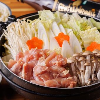 平日(月~木)限定/90分飲み放題付【お気軽コース】〈全6品〉4,000円 仕事帰りの飲み会にぜひ◎