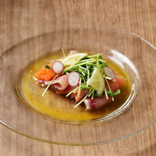 鮮魚のカルパッチョ