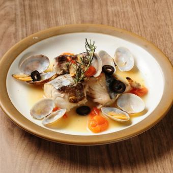 サワラのアクアパッツァ　