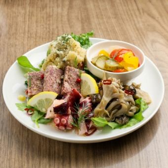 前菜盛り合わせ5種