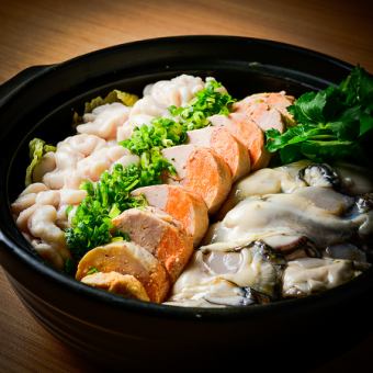 3時間飲放題付き「痛風鍋コース」全9品 6,500円(税込)