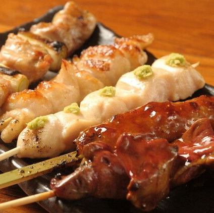 6 skewers