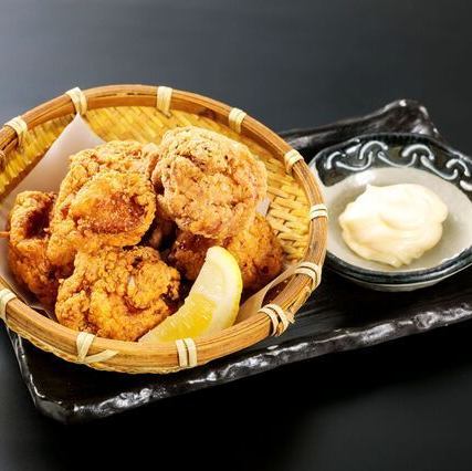 Deep-fried aged fugu chicken