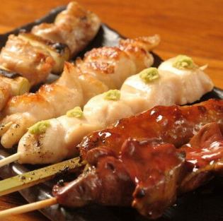 Assortment of 6 skewers