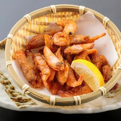 Deep fried sweet shrimp