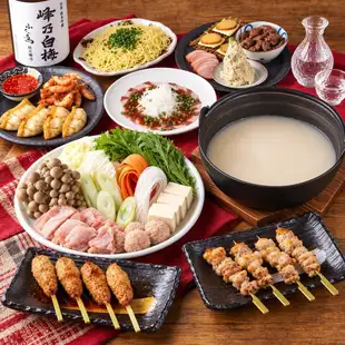 ◆忘年会・新年会◆『獺祭含む2Hのグレードアップ飲み放題』【極上鶏鍋之宴・濃厚水炊きコース】