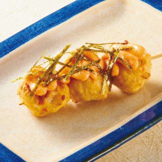 【串焼き】 明太マヨ鶏つくね（1串）