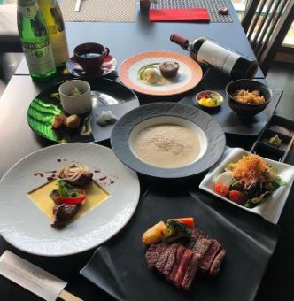 C、高见飞弹牛【夏多布里昂】牛排晚餐套餐