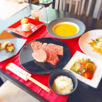 午餐C 高见飞弹牛【夏多布里昂】牛排套餐