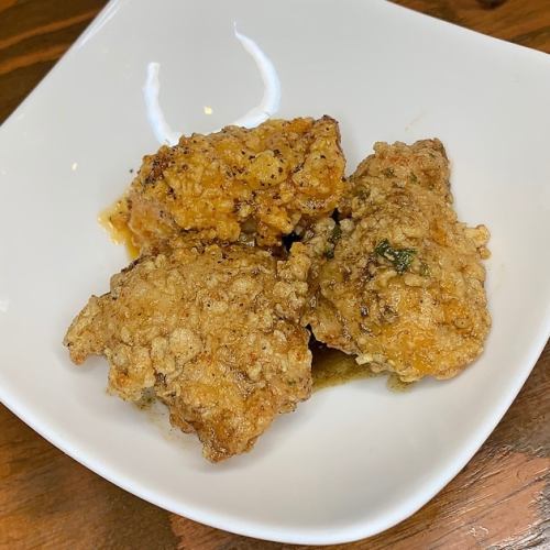 【大山鶏の唐揚げ】山椒唐揚げ